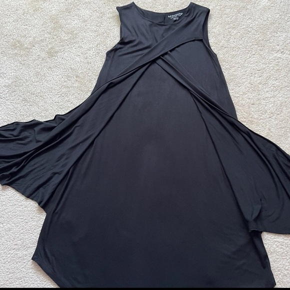 Soft Surroundings Layered Draped Asymmetric Hem Dress Women Size XL Petite - Picture 6 of 16